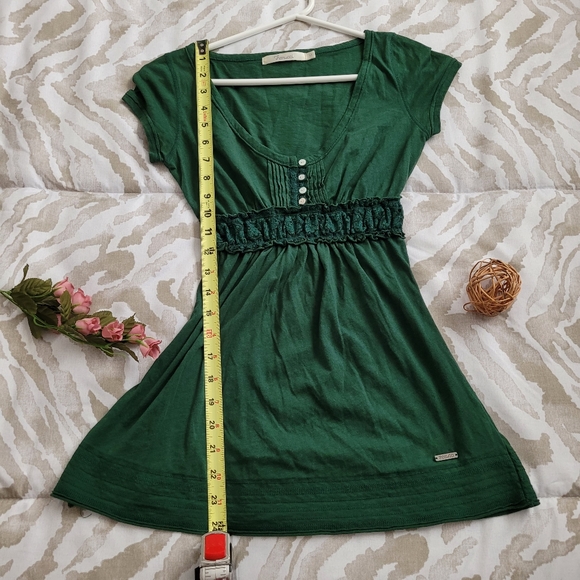 Fiorucci - Short sleeve shirt - Emerald green - Picture 4 of 6